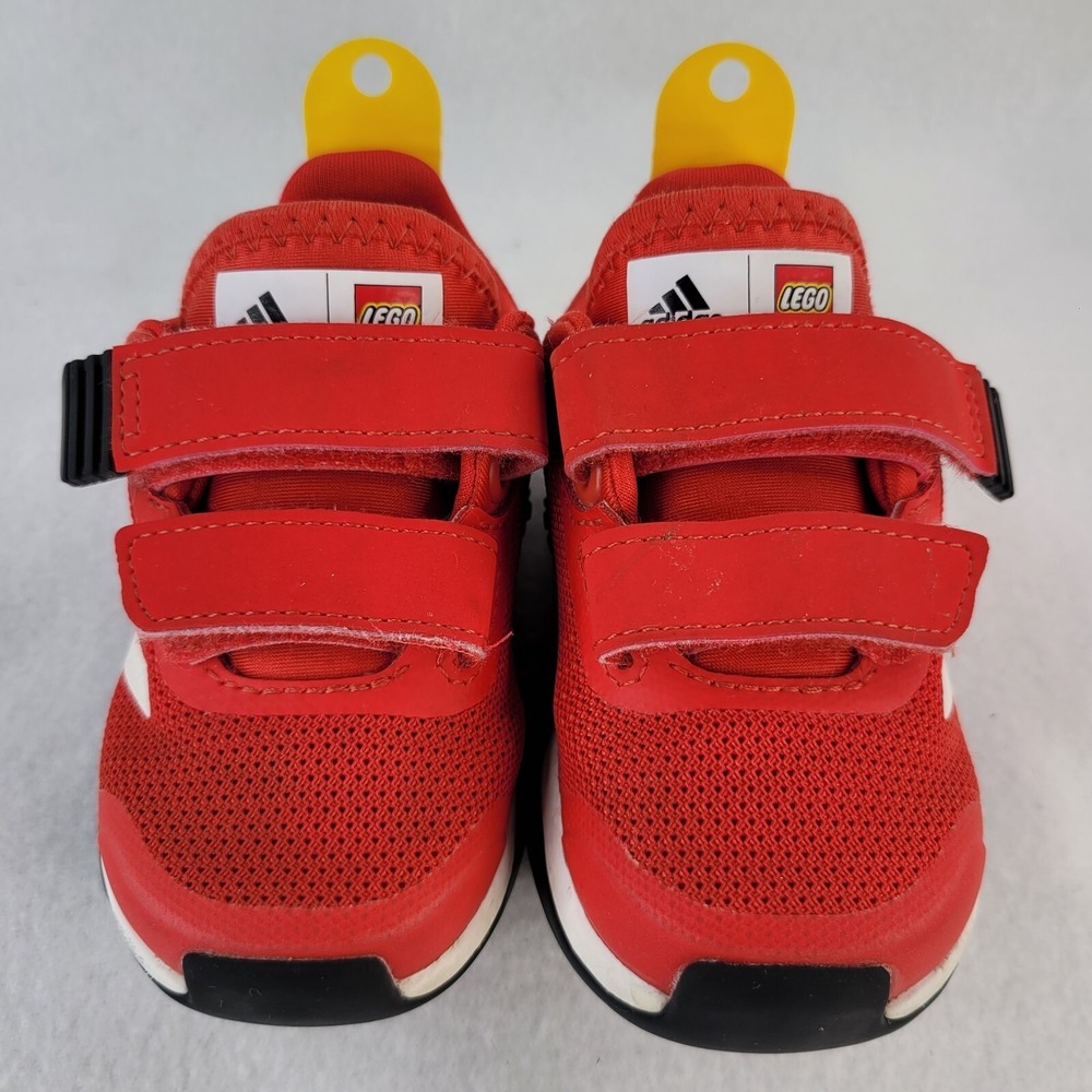 Adidas X Lego Shoes Toddlers 5.5K Baby Red Sport Infant Sneakers FX2877 - Picture 4 of 9